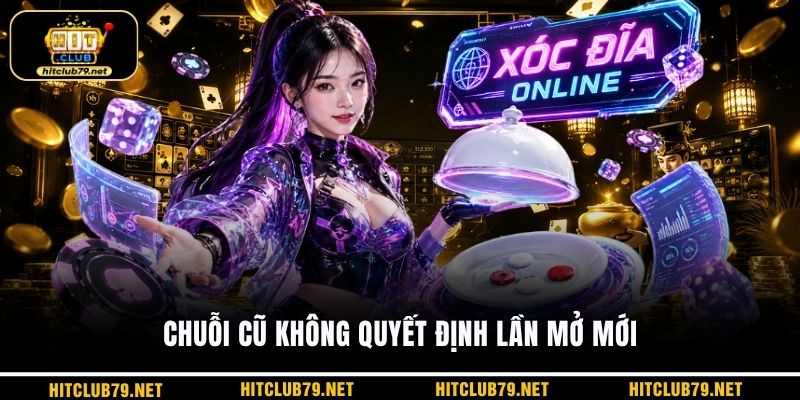 Chuỗi cũ không quyết định lần mở mới