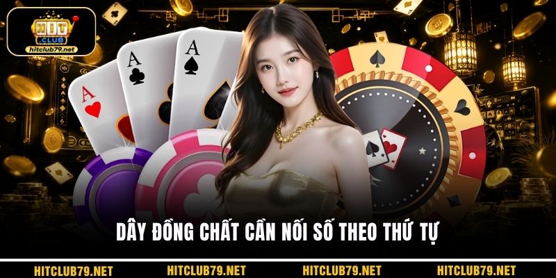 Dây đồng chất cần nối số theo thứ tự