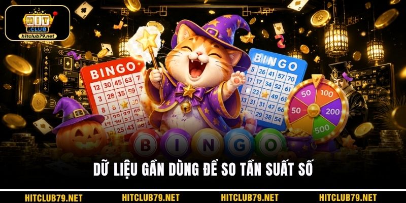 Dữ liệu gần dùng để so tần suất số