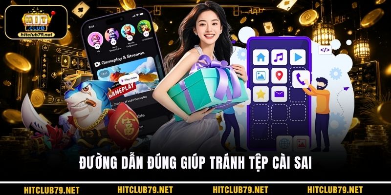Đường dẫn đúng giúp tránh tệp cài sai